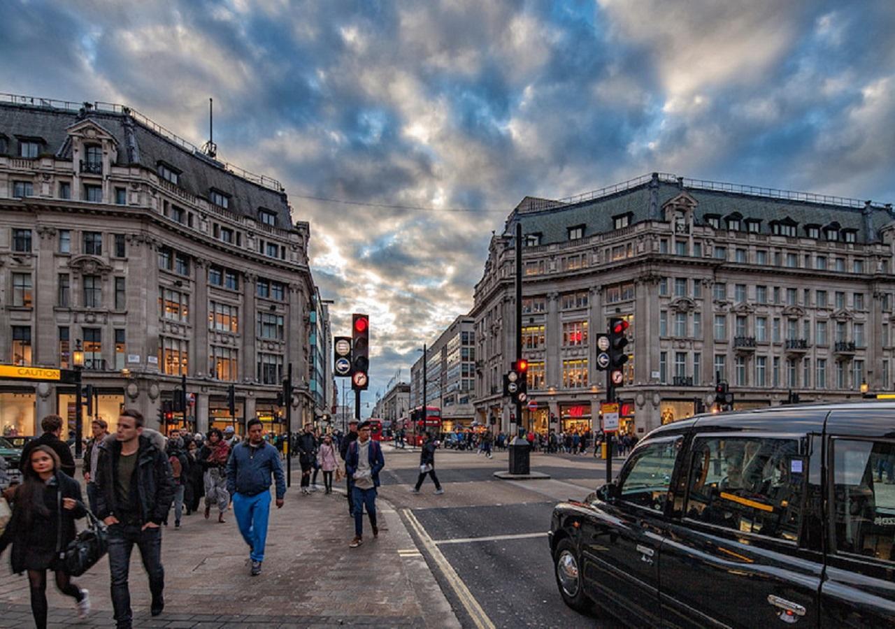 Wells Street Central Apartments Londra Exterior foto